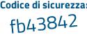 Il Codice di sicurezza è Zc8 continua con 9f6a il tutto attaccato senza spazi
