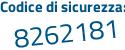 Il Codice di sicurezza è Z9 continua con ccc93 il tutto attaccato senza spazi