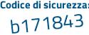 Il Codice di sicurezza è 51 continua con bab3e il tutto attaccato senza spazi