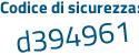 Il Codice di sicurezza è a continua con Z287ca il tutto attaccato senza spazi