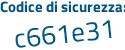 Il Codice di sicurezza è aa poi 1da4b il tutto attaccato senza spazi