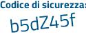 Il Codice di sicurezza è cd8 continua con fb3b il tutto attaccato senza spazi