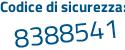 Il Codice di sicurezza è 65b3 continua con cdc il tutto attaccato senza spazi