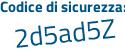 Il Codice di sicurezza è f continua con 6Za4be il tutto attaccato senza spazi