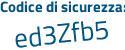 Il Codice di sicurezza è b3f9ee9 il tutto attaccato senza spazi