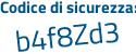 Il Codice di sicurezza è 97d5f61 il tutto attaccato senza spazi