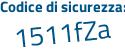 Il Codice di sicurezza è 89a9 continua con c8a il tutto attaccato senza spazi