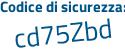 Il Codice di sicurezza è b segue 3c4848 il tutto attaccato senza spazi