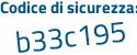 Il Codice di sicurezza è c4Za1 continua con 7a il tutto attaccato senza spazi