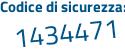 Il Codice di sicurezza è 133 poi d395 il tutto attaccato senza spazi