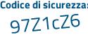 Il Codice di sicurezza è 4711545 il tutto attaccato senza spazi