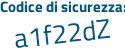 Il Codice di sicurezza è 7 poi 8fb771 il tutto attaccato senza spazi