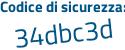 Il Codice di sicurezza è 359f poi 87a il tutto attaccato senza spazi