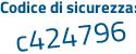 Il Codice di sicurezza è d segue 455464 il tutto attaccato senza spazi