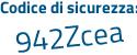 Il Codice di sicurezza è 12 continua con 5fd8a il tutto attaccato senza spazi