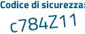 Il Codice di sicurezza è 988 poi 957f il tutto attaccato senza spazi