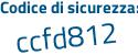 Il Codice di sicurezza è eeZ731a il tutto attaccato senza spazi