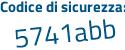 Il Codice di sicurezza è e92c99c il tutto attaccato senza spazi