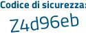 Il Codice di sicurezza è aa poi 259d1 il tutto attaccato senza spazi