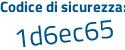 Il Codice di sicurezza è f2 poi 8ec22 il tutto attaccato senza spazi