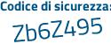 Il Codice di sicurezza è 3e segue 25146 il tutto attaccato senza spazi