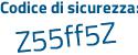 Il Codice di sicurezza è be93dd7 il tutto attaccato senza spazi