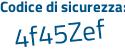 Il Codice di sicurezza è ce2 segue ff6c il tutto attaccato senza spazi