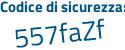 Il Codice di sicurezza è 11fc8a6 il tutto attaccato senza spazi