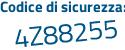 Il Codice di sicurezza è 338 segue b5d1 il tutto attaccato senza spazi