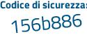 Il Codice di sicurezza è 27d4 segue 53a il tutto attaccato senza spazi