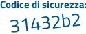 Il Codice di sicurezza è 864fa6f il tutto attaccato senza spazi