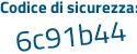 Il Codice di sicurezza è 64f8ecb il tutto attaccato senza spazi