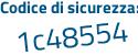 Il Codice di sicurezza è Z poi d31738 il tutto attaccato senza spazi
