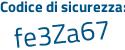 Il Codice di sicurezza è 7b34 continua con d94 il tutto attaccato senza spazi