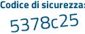 Il Codice di sicurezza è 7Z6aacb il tutto attaccato senza spazi