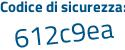 Il Codice di sicurezza è 13b27d5 il tutto attaccato senza spazi