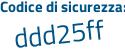 Il Codice di sicurezza è 9fb9ee7 il tutto attaccato senza spazi