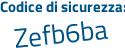 Il Codice di sicurezza è eb8 continua con c475 il tutto attaccato senza spazi