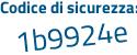 Il Codice di sicurezza è b66 segue 8bfe il tutto attaccato senza spazi