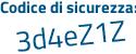 Il Codice di sicurezza è a383188 il tutto attaccato senza spazi