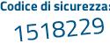 Il Codice di sicurezza è c segue 25Zf51 il tutto attaccato senza spazi