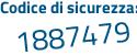 Il Codice di sicurezza è 7f52d61 il tutto attaccato senza spazi