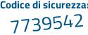 Il Codice di sicurezza è Ze1a1 poi eb il tutto attaccato senza spazi