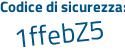 Il Codice di sicurezza è d113 segue 932 il tutto attaccato senza spazi