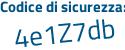 Il Codice di sicurezza è b1 continua con 41894 il tutto attaccato senza spazi