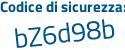 Il Codice di sicurezza è d81 segue 6c42 il tutto attaccato senza spazi