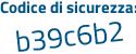 Il Codice di sicurezza è bef68 poi 17 il tutto attaccato senza spazi