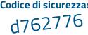 Il Codice di sicurezza è Zbc8 continua con b7e il tutto attaccato senza spazi