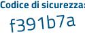 Il Codice di sicurezza è 42 continua con 69bb1 il tutto attaccato senza spazi