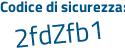 Il Codice di sicurezza è 5Zc poi 4b29 il tutto attaccato senza spazi